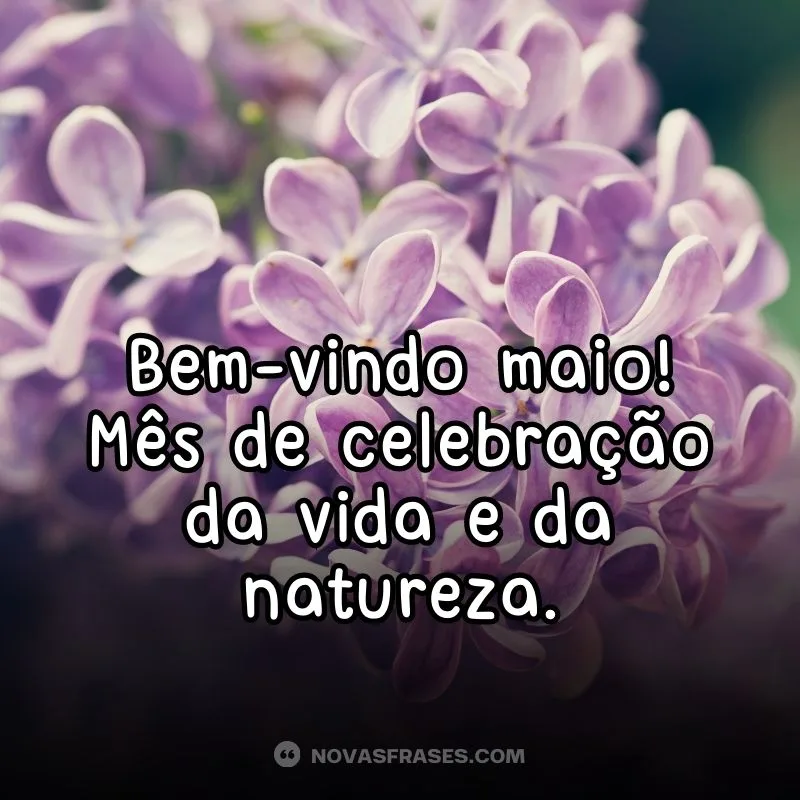 Bem-vindo, maio