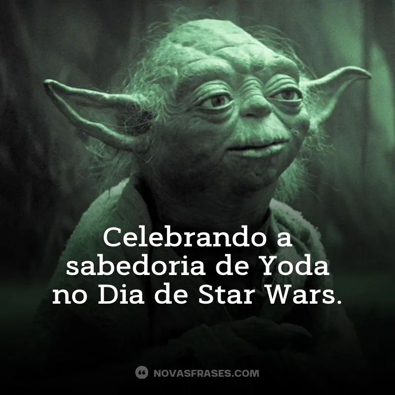 Celebrando a sabedoria de Yoda