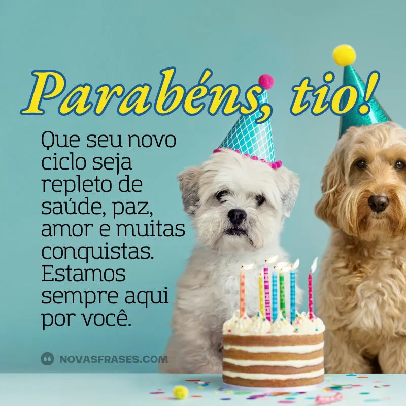 feliz aniversário tio querido