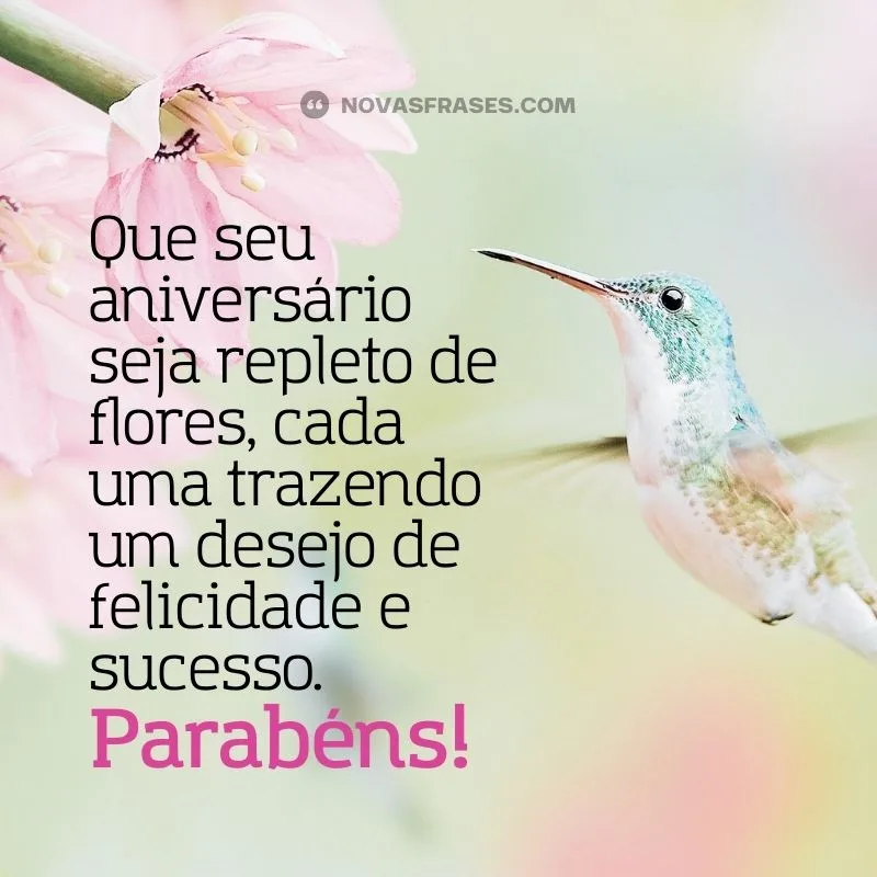 feliz aniversário evangélico com flores