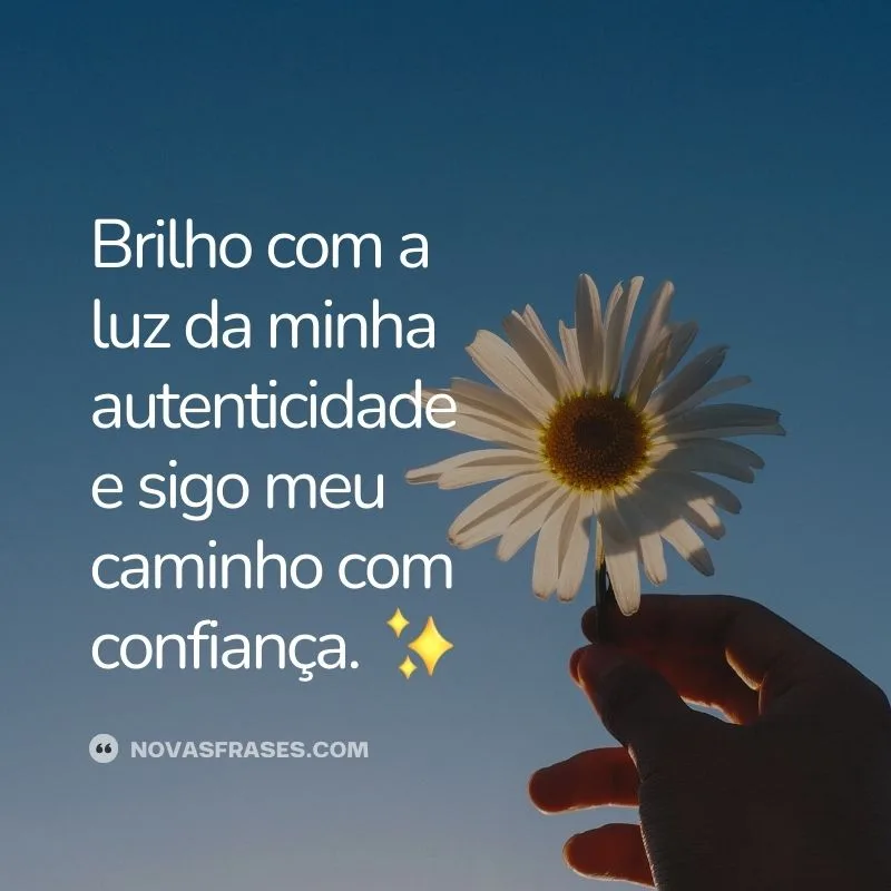 frase foto sozinha