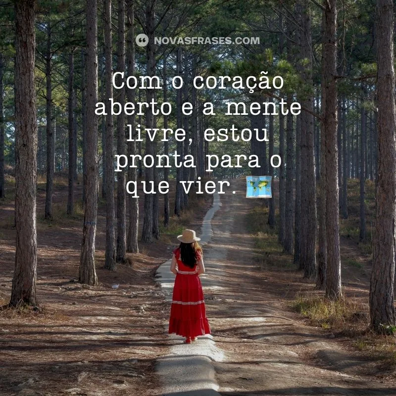 frase para foto sozinha