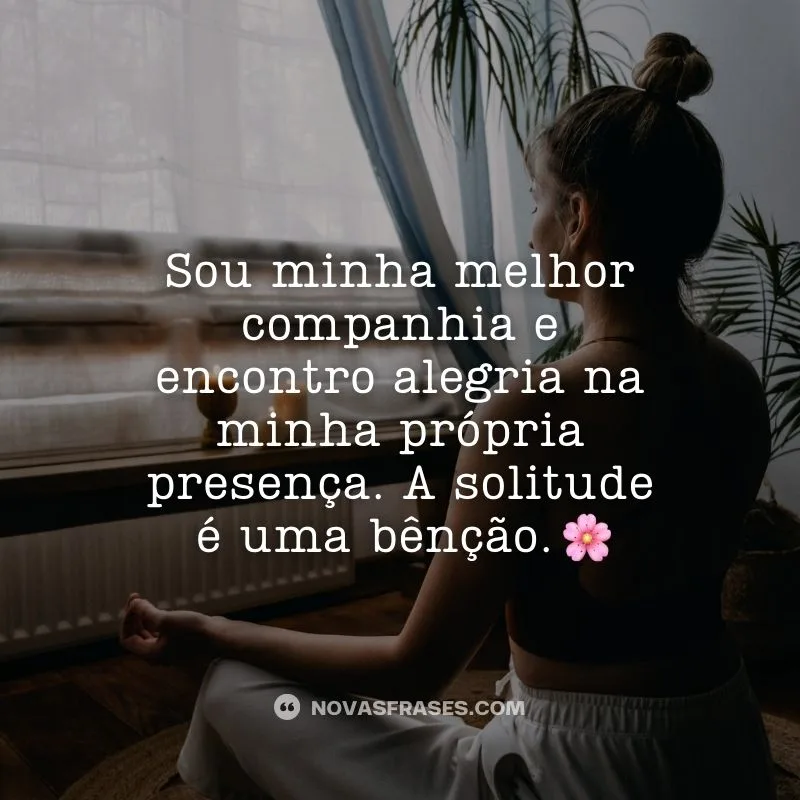 frases para foto sozinha