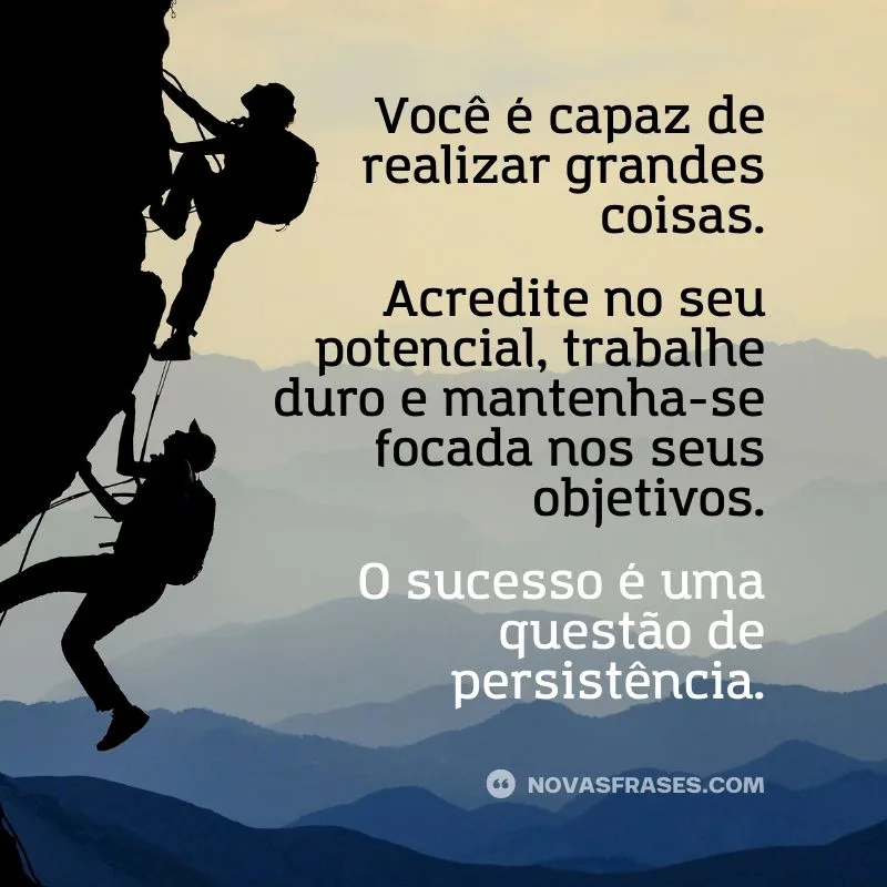 mensagem motivacional