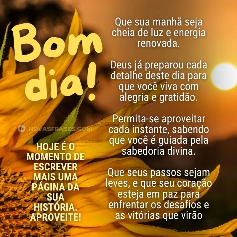 mensagens de bom dia