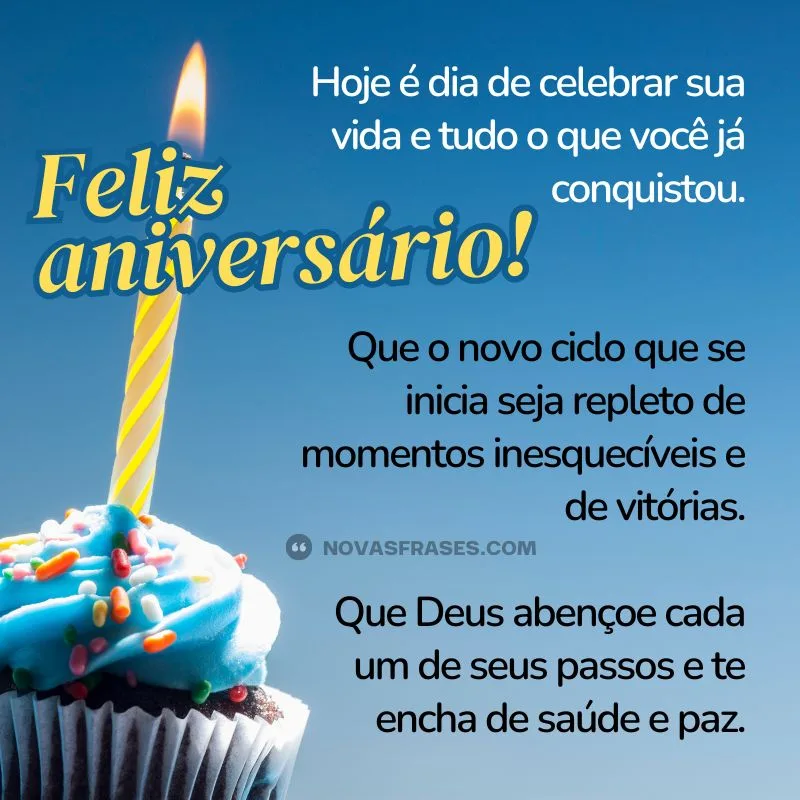 texto de aniversário