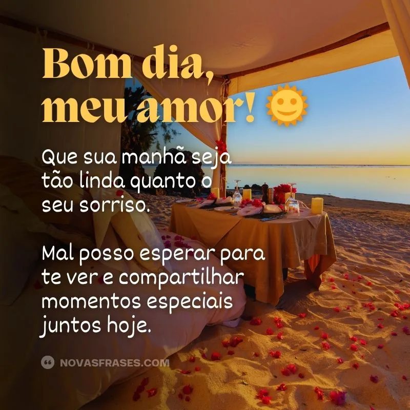 bom dia para meu amor