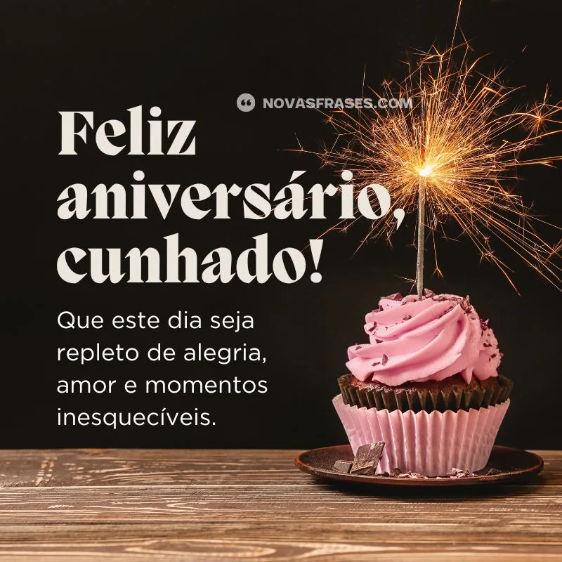 cunhado feliz aniversário