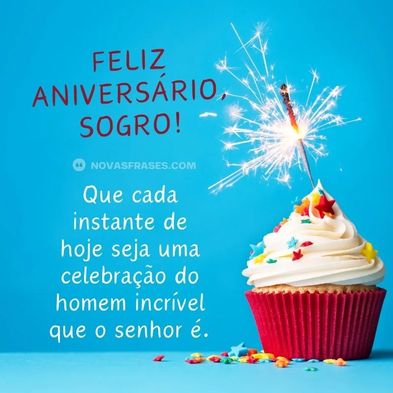 feliz aniversário para sogro