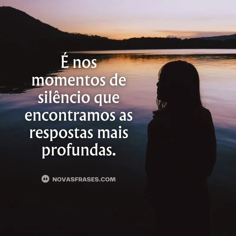 frase de reflexão