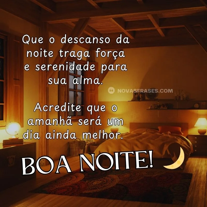 msg boa noite diferente