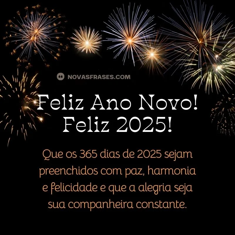 feliz ano novo 2025 mensagens