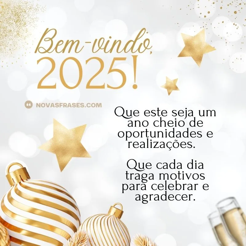 frases de feliz ano novo 2025