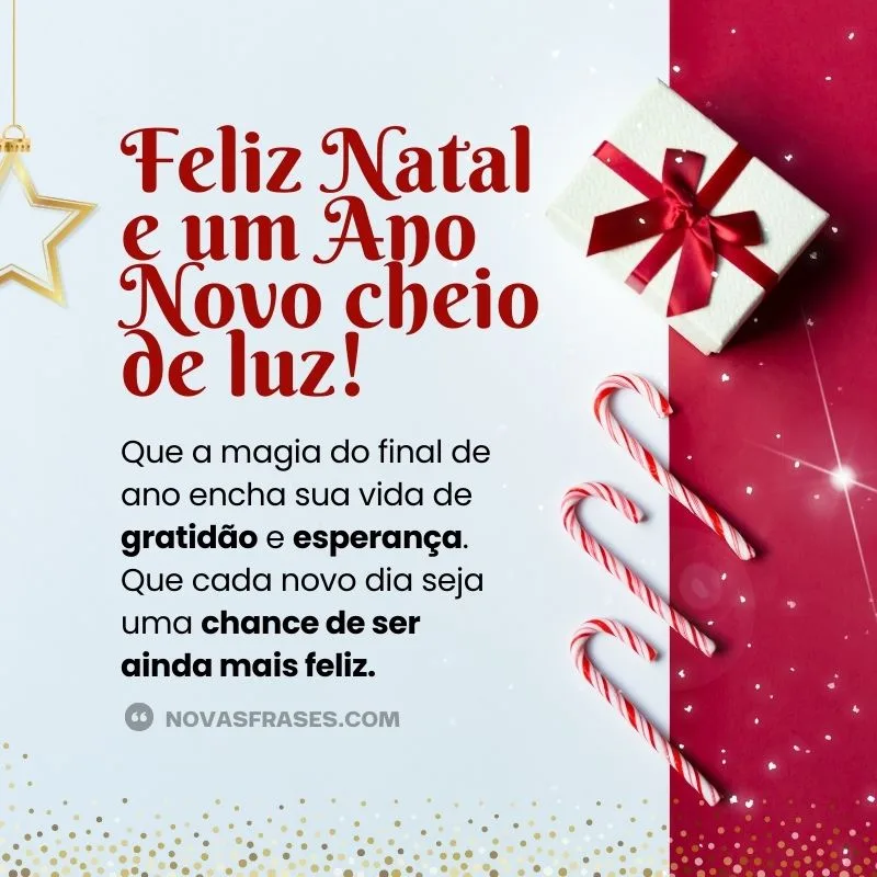 frases de natal e ano novo